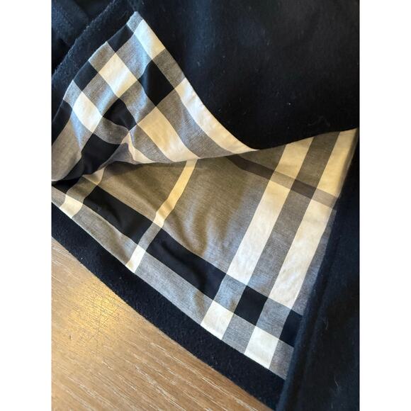 BURBERRY Children Black Peacoat Coat Jacket Girls size 4 - Picture 8 of 13